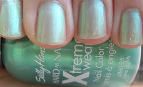 Sexy Sparkles Sally Hansen Hard as Nails Xtreme Wear 25 Lime Lights