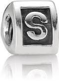 Letter "S"Triangle European Bead Compatible for Most European Snake Chain Bracelets - Sexy Sparkles Fashion Jewelry
