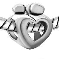 Mother Child Open Heart Charm Bead - Sexy Sparkles Fashion Jewelry - 3