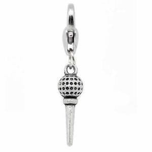 Microphone Pendant for European Clip on Charm Jewelry w/ Lobster Clasp - Sexy Sparkles Fashion Jewelry - 2