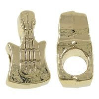 Guitar Charm European Bead Compatible for Most European Snake Chain Bracelet - Sexy Sparkles Fashion Jewelry - 2