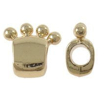 Dog Paw Charm European Bead Compatible for Most European Snake Chain Bracelet - Sexy Sparkles Fashion Jewelry - 2