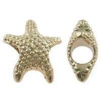 Star Fish Charm European Bead Compatible for Most European Snake Chain Bracelet - Sexy Sparkles Fashion Jewelry - 2