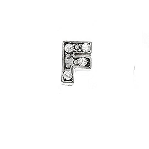 Floating Charms for Glass Living Memory Locket Pendants "F" - Sexy Sparkles Fashion Jewelry - 1