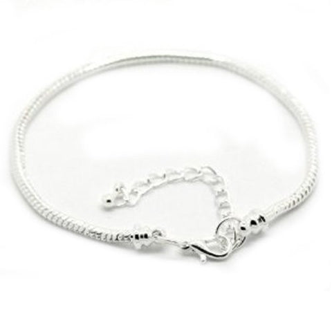 Starter Master Bracelet 7.5" Removable Lobster Claw + 1-1/2 Extension Chain - Sexy Sparkles Fashion Jewelry - 1