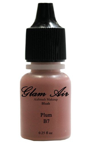 Glam Air Airbrush Blush Makeup B7 Plum Blush Water-based Makeup 0.25oz Bottle - Sexy Sparkles Fashion Jewelry - 1