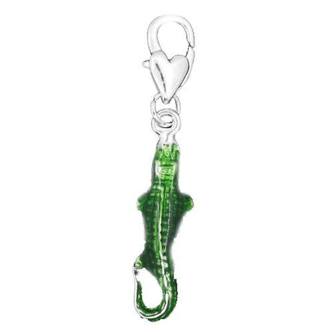 Crocodile Clip on Pendant for European Charm Jewelry w/ Lobster Clasp - Sexy Sparkles Fashion Jewelry - 5