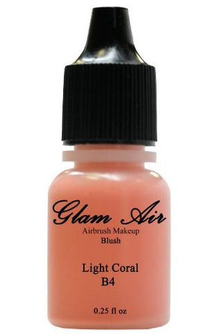 Glam Air Airbrush B4 Light Coral Blush Water-based Makeup 0.25 Oz - Sexy Sparkles Fashion Jewelry - 1