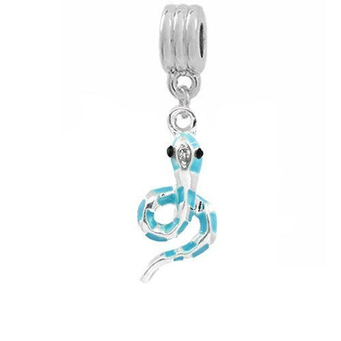 Snake European Bead Compatible for Most European Snake Chain Bracelet - Sexy Sparkles Fashion Jewelry - 2