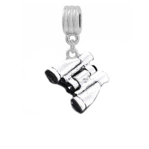 Binocular European Bead Compatible for Most European Snake Chain Bracelet - Sexy Sparkles Fashion Jewelry - 2