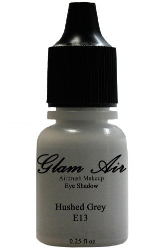 Glam Air Airbrushsh Eye Shadow s Water-based 0.25 Fl. Oz. Bottles of Eyeshadow( Choose Your s From Menu) (E13- HUSHED GREY) - Sexy Sparkles Fashion Jewelry - 1