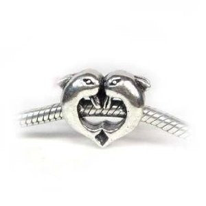 Dolphin Bead Spacer European Bead Compatible for Most European Snake Chain Charm Bracelet - Sexy Sparkles Fashion Jewelry - 2