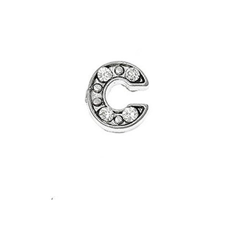 Floating Charms for Glass Living Memory Locket Pendants "C" - Sexy Sparkles Fashion Jewelry - 1