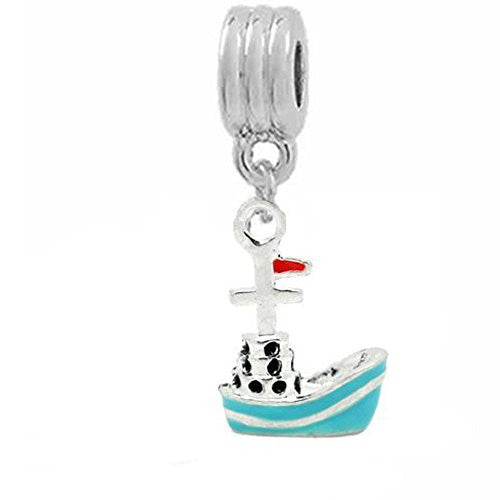 Cruise/ship European Bead Compatible for Most European Snake Chain Bracelet - Sexy Sparkles Fashion Jewelry - 1