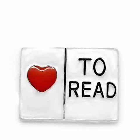 Love To Read Floating Charms For Glass Living Memory Lockets - Sexy Sparkles Fashion Jewelry - 5