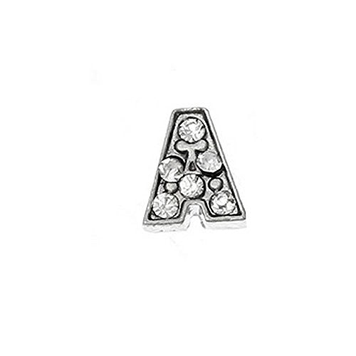 Floating Charms for Glass Living Memory Locket Pendants "A" - Sexy Sparkles Fashion Jewelry - 1