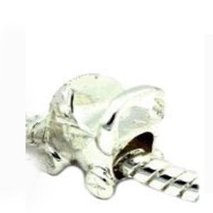 Baby Carriage Cart Bead Charm Spacer European Bead Compatible for Most European Snake Chain Bracelet - Sexy Sparkles Fashion Jewelry - 3