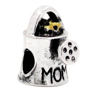 Mothers Day Mom Teapot European Bead Compatible for Most European Snake Chain Bracelet - Sexy Sparkles Fashion Jewelry - 4