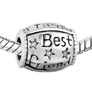 Best Friend Barrel European Bead Compatible for Most European Snake Chain Bracelet - Sexy Sparkles Fashion Jewelry - 3