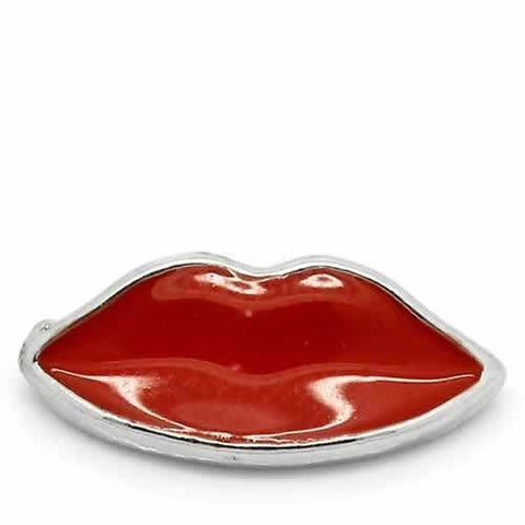 Lips Floating Charm For Glass Living Memory Lockets - Sexy Sparkles Fashion Jewelry - 5