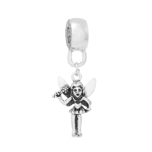 Flower Fairy Tale European European Bead Compatible for Most European Snake Chain Charm Bracelet - Sexy Sparkles Fashion Jewelry - 1