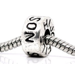 Son Charm European Bead Compatible for Most European Snake Chain Bracelet - Sexy Sparkles Fashion Jewelry - 2
