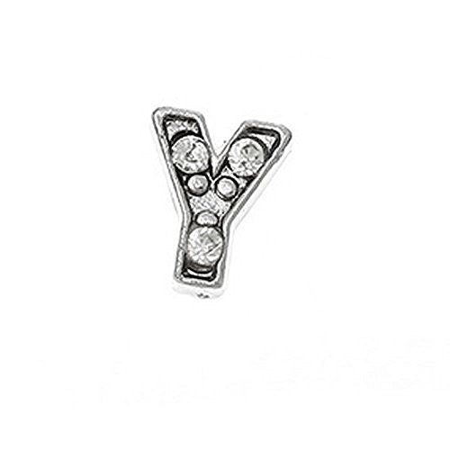 Floating Charms for Glass Living Memory Locket Pendants "Y" - Sexy Sparkles Fashion Jewelry - 1