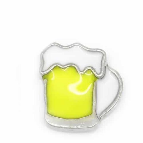 Beer Glass Floating Charm For Glass Living Memory Lockets - Sexy Sparkles Fashion Jewelry - 5