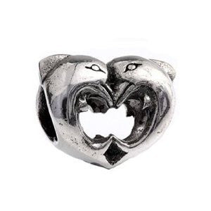 Dolphin Bead Spacer European Bead Compatible for Most European Snake Chain Charm Bracelet - Sexy Sparkles Fashion Jewelry - 3
