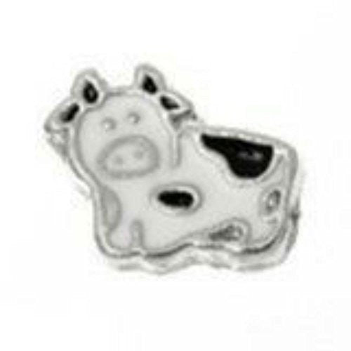 Beautiful Cow Floating Charms For Glass Living Memory Locket - Sexy Sparkles Fashion Jewelry