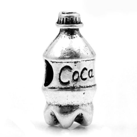 Bottle of Coca Cola European Bead Compatible for Most European Snake Chain Bracelet - Sexy Sparkles Fashion Jewelry - 4