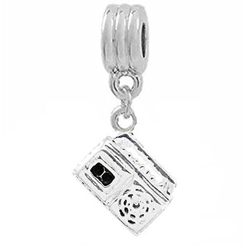 Radio European Bead Compatible for Most European Snake Chain Bracelet - Sexy Sparkles Fashion Jewelry - 1