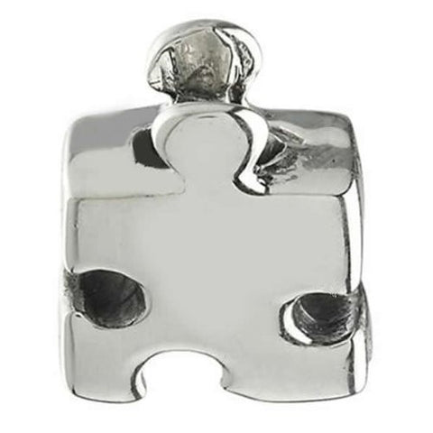 Autism Puzzle Piece Charm High For Snake Charm Bracelet - Sexy Sparkles Fashion Jewelry - 2