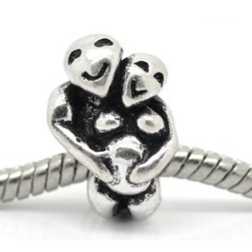 Family Charm European Bead Compatible for Most European Snake Chain Bracelet - Sexy Sparkles Fashion Jewelry