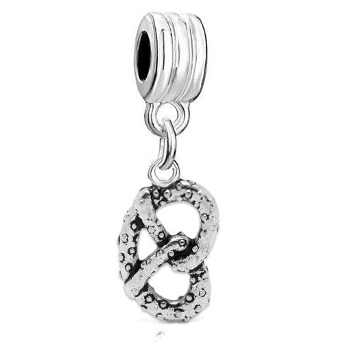 Pretzel Charm Bead - Sexy Sparkles Fashion Jewelry
