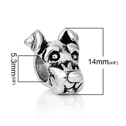 Dog Bead Compatible for Most European Snake Chain Bracelet - Sexy Sparkles Fashion Jewelry - 3
