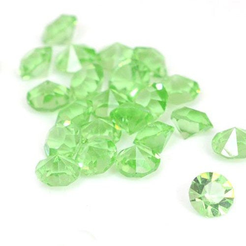 10 Created Crystal Birthstones for Floating Charm Lockets (Peridot) - Sexy Sparkles Fashion Jewelry