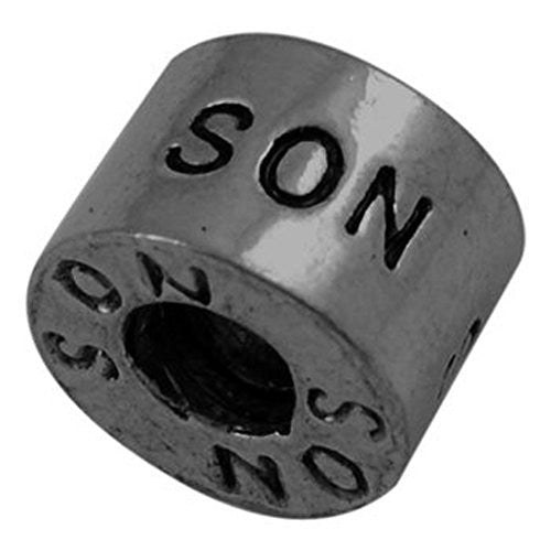 Black Plated Son Screw Core Charm Beads for Snake Chain Charm Bracelet - Sexy Sparkles Fashion Jewelry