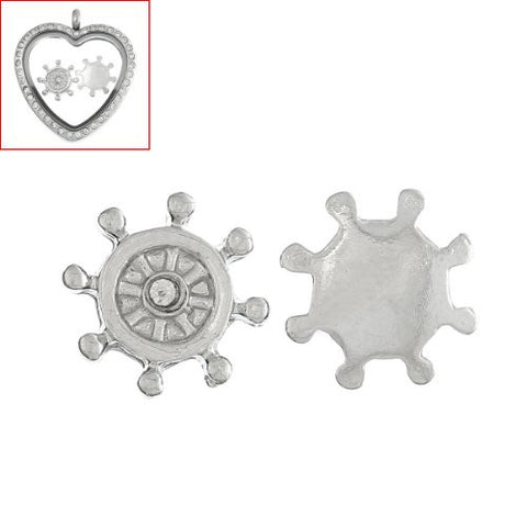 Helm Floating Charms For Glass Living Memory Lockets - Sexy Sparkles Fashion Jewelry - 3