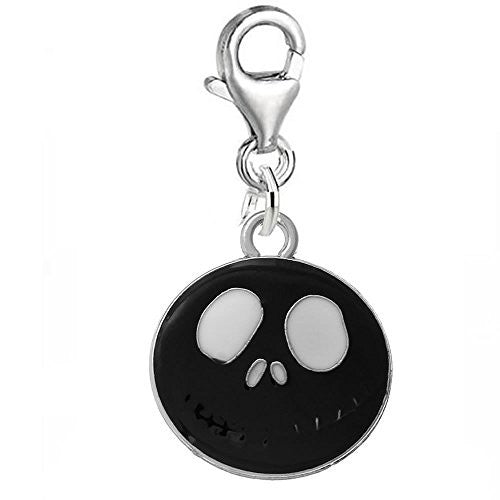 Nightmare Before Christmas Clip-on Pendant for European Charm Jewelry w/ Lobster Clasp - Sexy Sparkles Fashion Jewelry