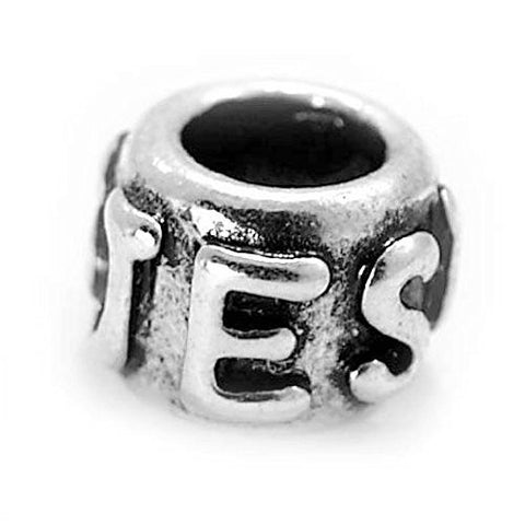 Jesus Bead European Bead Compatible for Most European Snake Chain Charm Bracelet - Sexy Sparkles Fashion Jewelry - 1