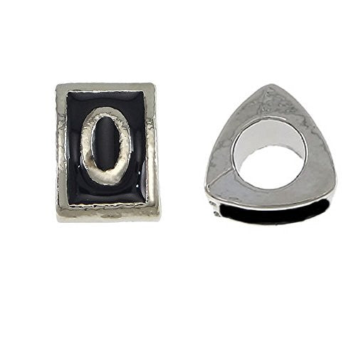 Triangle Number 0 Charm Bead for European Snake Chain Charm Bracelet - Sexy Sparkles Fashion Jewelry - 1