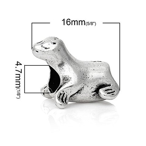 Seal Animal Bead Compatible for Most European Snake Chain Bracelet - Sexy Sparkles Fashion Jewelry - 2