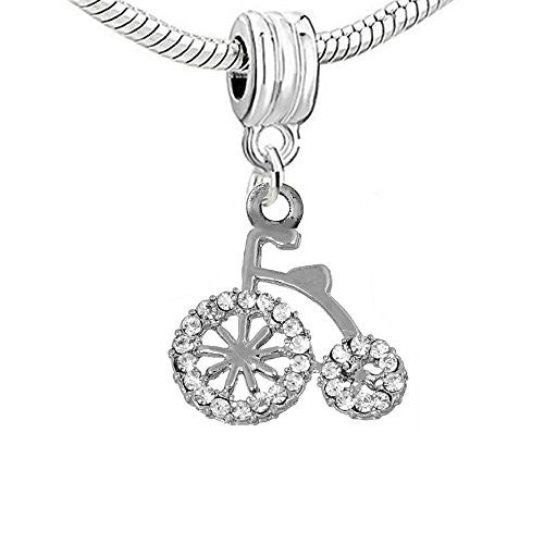 Old Fashioned Vintage Bicycle Charm Bead for European Snake Chain Charm Bracelet - Sexy Sparkles Fashion Jewelry