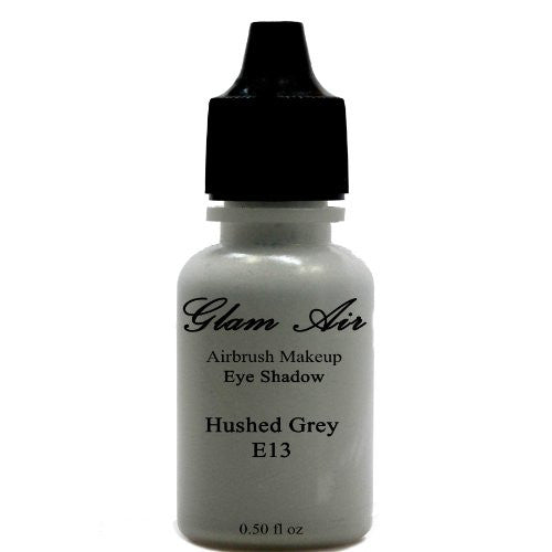 Large Bottle Glam Air Airbrush E13 Hushed Grey Eye Shadow Water-based Makeup - Sexy Sparkles Fashion Jewelry - 1