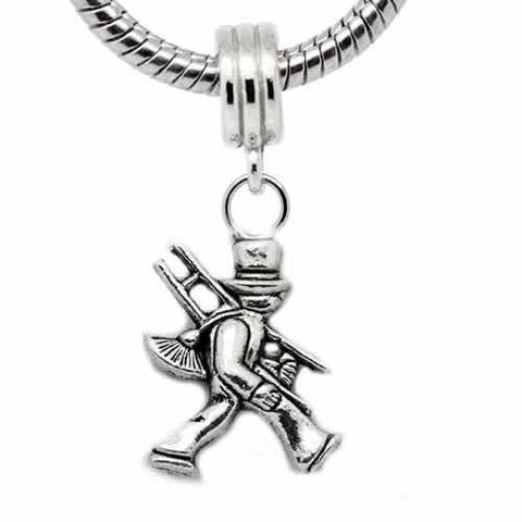 Painter Charm Dangle Bead Spacer For Snake Chain Charm Bracelet - Sexy Sparkles Fashion Jewelry - 2