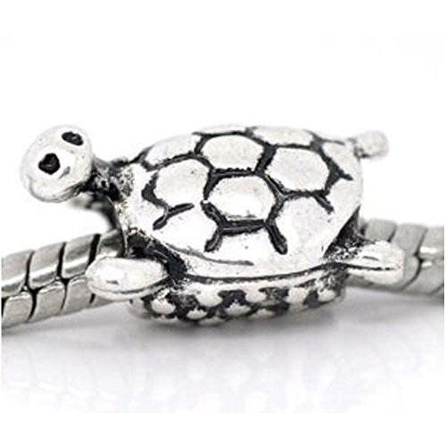 Turtle Charm Bed For Snake Chain Charm Bracelet