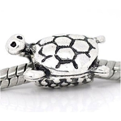 Turtle Charm Bed For Snake Chain Charm Bracelet - Sexy Sparkles Fashion Jewelry - 1