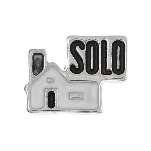 House "Solo"Floating Charms For Glass Living Memory Lockets - Sexy Sparkles Fashion Jewelry - 1