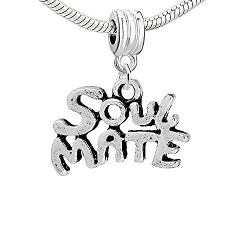 Soul Mate Dangle European Bead Compatible for Most European Snake Chain Bracelet - Sexy Sparkles Fashion Jewelry